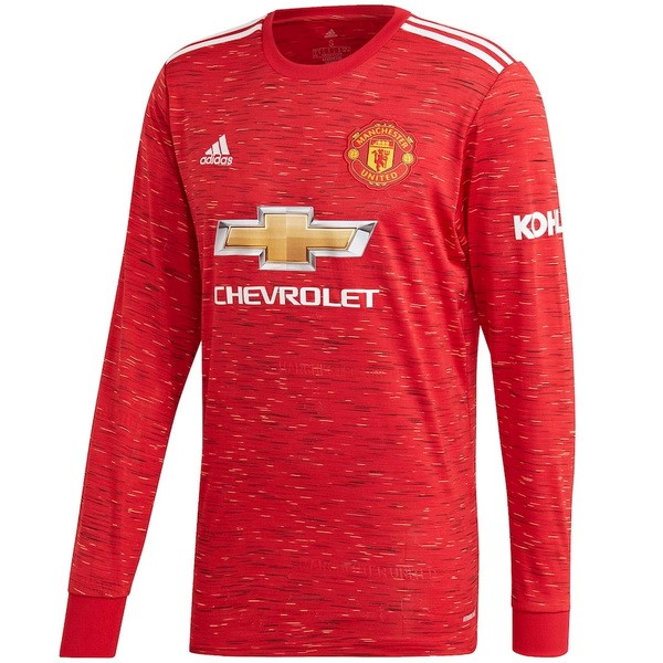 Thailandia Maglia Manchester United Prima ML 20/21 Rosso